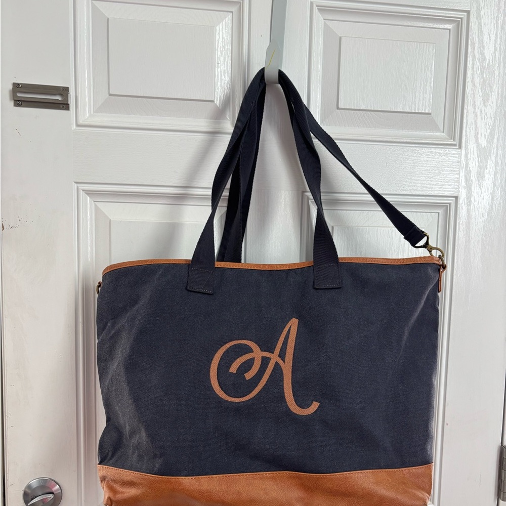 Thirty-One Black and Brown Travel Bag